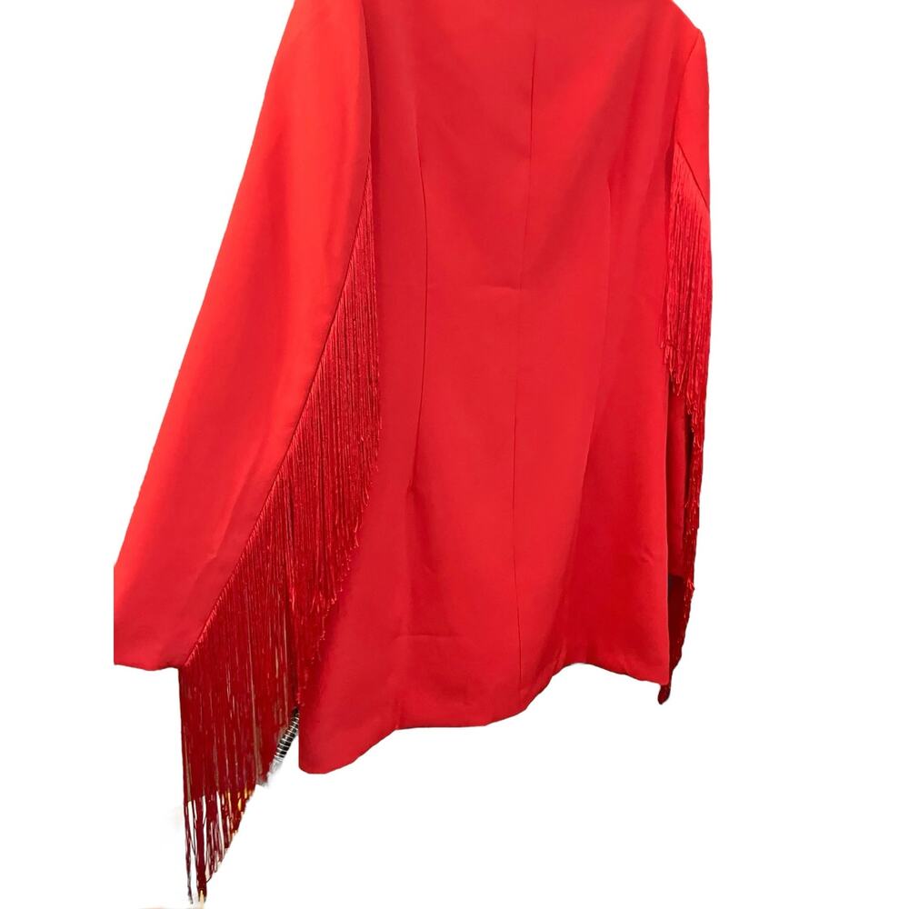 BiBi Red Blazer - Picture 7 of 14